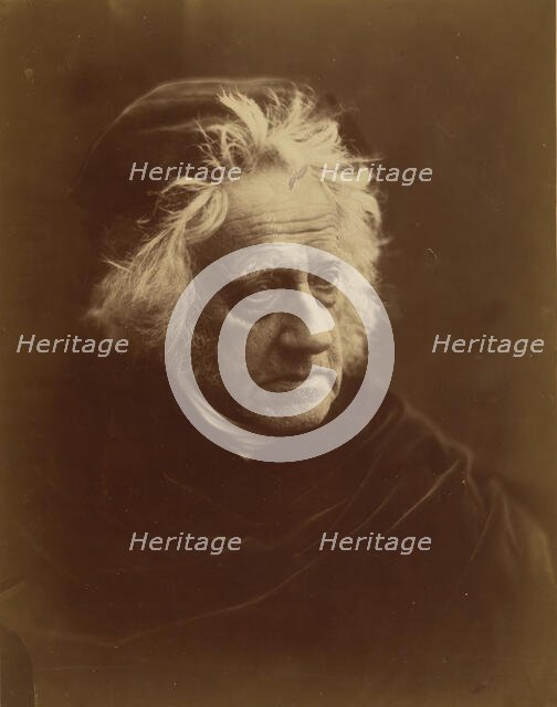 Sir John Herschel, 1867. Creator: Julia Margaret Cameron.