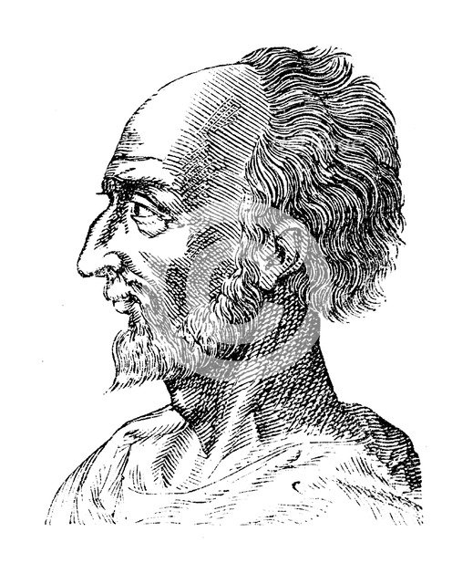 Jean Antoine de Baif (1532-1589), French poet. Artist: Unknown