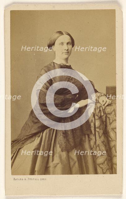 Mme. Luzie, 1862. Creator: Bayard & Bertall.
