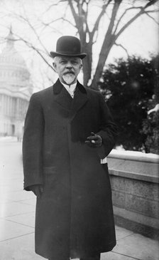R. Bartholdt, of Missouri, standing near Capitol, Washington, DC, 1919. Creator: Bain News Service.