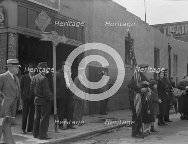 Salvation Army, San Francisco, California, 1939. Creator: Dorothea Lange.