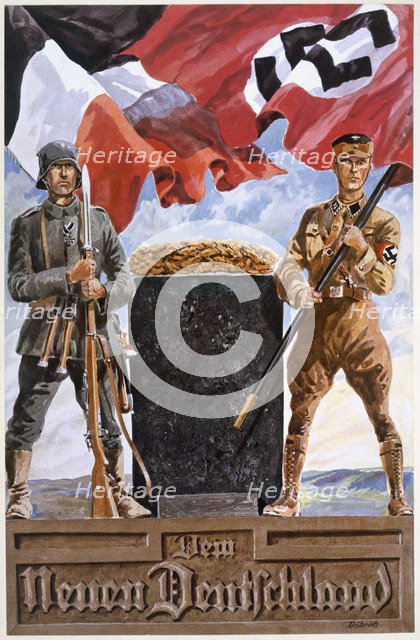 Stormtroopers of the New Germany, c1939. Artist: Unknown