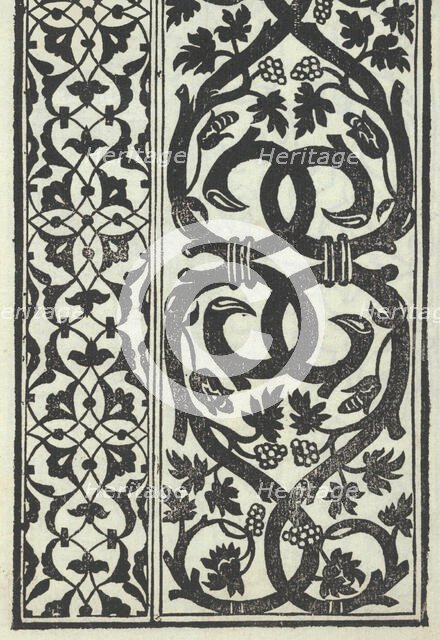 Libro quarto. De rechami per elquale se impara in diuersi modi lordine e il modo de re..., ca. 1532. Creator: Alessandro Paganino.