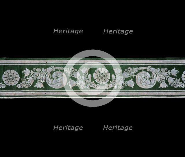 Border, France, Empire period, c. 1810. Creator: Unknown.