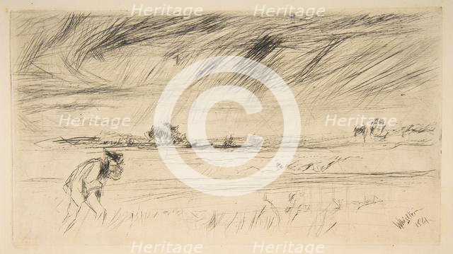 The Storm, 1861. Creator: James Abbott McNeill Whistler.