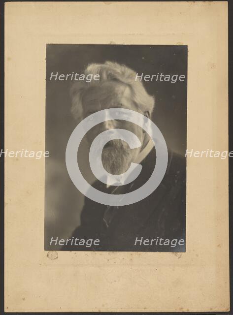 Portrait of a Man with Goatee, 1907-1943. Creator: Louis Fleckenstein.