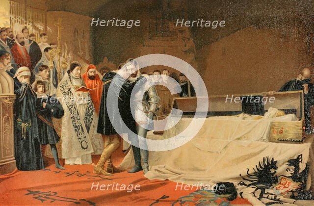 The Conversion of the Duke of Gandía, 16th century, (1890).  Creator: Unknown.