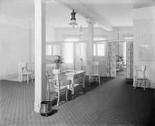 E.M. Bigsby Co. show rooms, restroom, third floor, between 1900 and 1915. Creator: Unknown.
