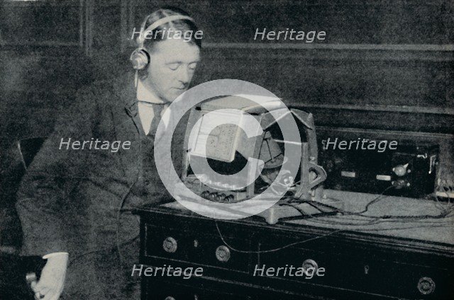 'Electricity Transforms the Printed World into Sound for the Blind', c1935. Artist: Unknown.