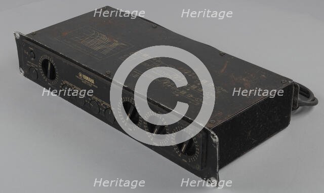 Amplifier used as part of a DJ setup, 1970s. Creator: Yamaha Corporation.