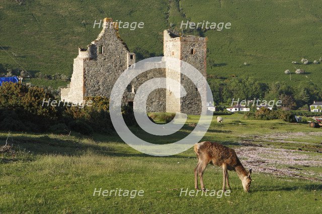 Lochranza Castle, Arran, North Ayrshire, Scotland.