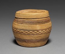 Lidded Bowl, c 1875- 1900 ?. Creator: Unknown.
