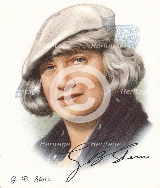 GB Stern, 1937. Artist: Unknown.