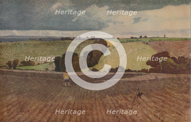'A Ploughed Field', 1923. Artist: John Sell Cotman.