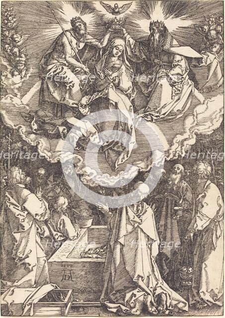 The Assumption and Coronation of the Virgin, 1510. Creator: Albrecht Durer.