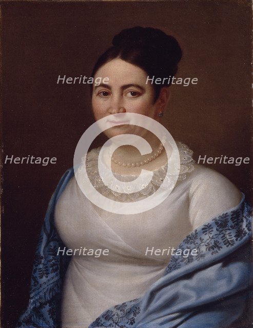 Portrait of a Lady, 1855. Artist: Anonymous  
