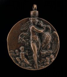 Standing Leda and the Swan [obverse], c. 1520. Creator: Unknown.