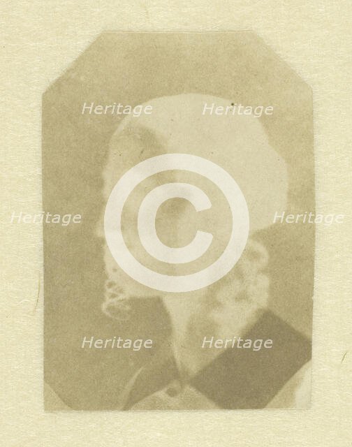 Portrait of Talbot's Wife (Constance) or Half-Sister (Caroline or Horatia), c. 1842. Creator: William Henry Fox Talbot.