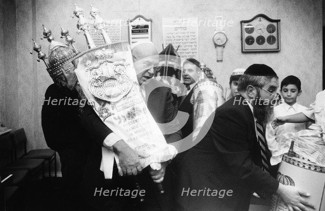 Torah Procession, 1995. Artist: John Nathan