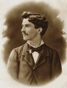 Portrait of the composer Alfredo Catalani (1854-1893). Creator: Anonymous.