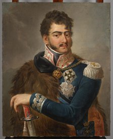 Portrait of Prince Józef Poniatowski (1763-1813), after 1814. Creator: Antoni Stanislaw Brodowski.