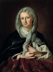 Portrait of Maria Vittoria of Savoy (1690-1766), Princess of Carignano. Creator: Van Loo, Carle (Charles Andre) (1705-1765).