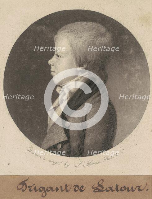 Trigant de la Tour, 1801. Creator: Charles Balthazar Julien Févret de Saint-Mémin.