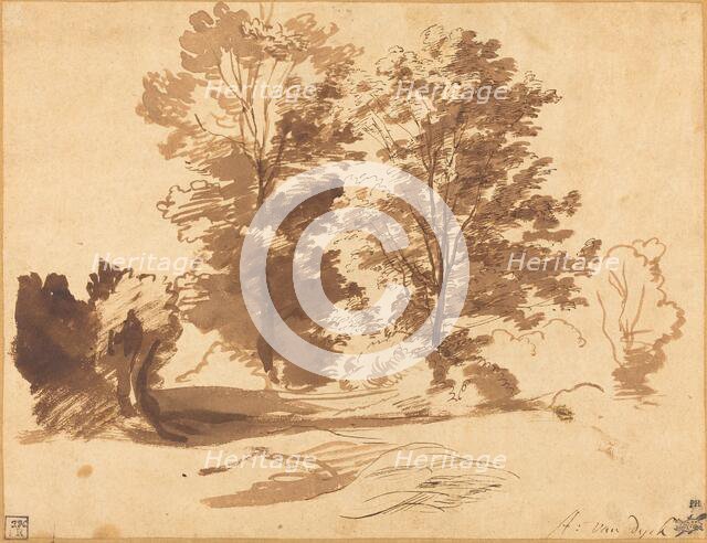 The Edge of a Wood, 1630s. Creator: Anthony van Dyck.