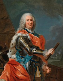 Portrait of William VIII, Landgrave of Hesse-Kassel (1682-1760). Creator: Tischbein, Johann Heinrich, the Elder (1722-1789).