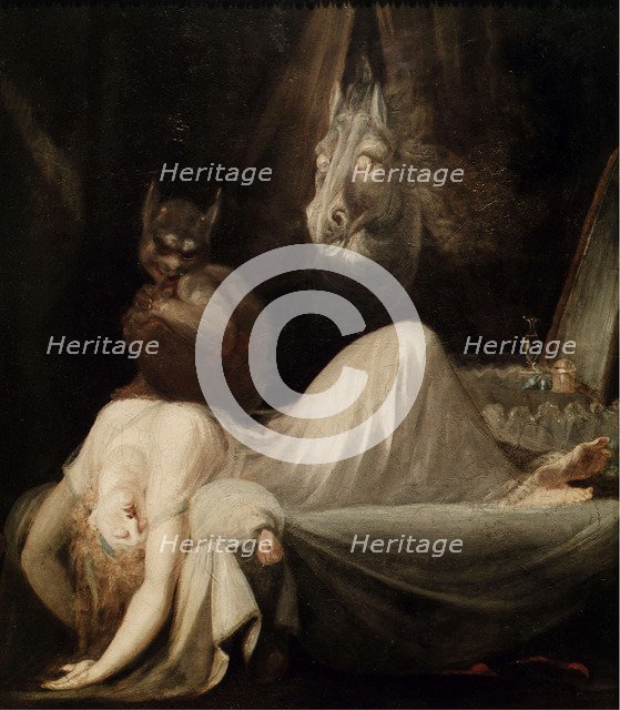 The Nightmare II, 1802. Artist: Füssli (Fuseli), Johann Heinrich (1741-1825)
