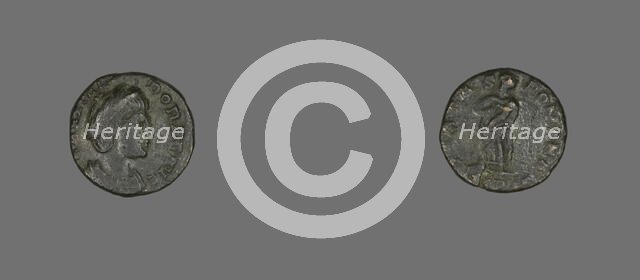 Coin Portraying Empress Theodora, 292-306. Creator: Unknown.