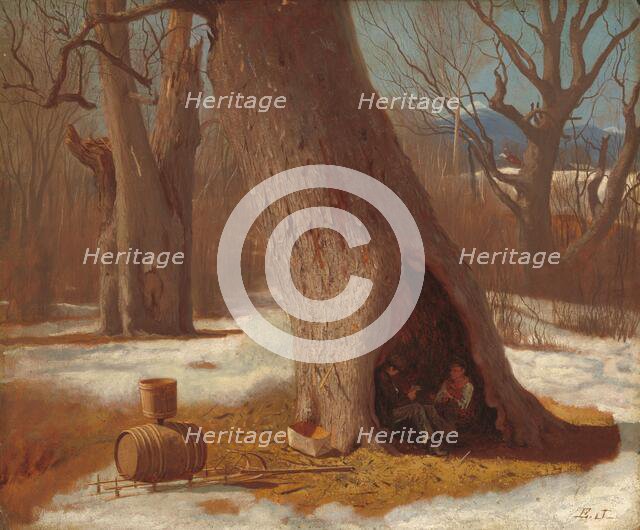 The Truants, c. 1870. Creator: Eastman Johnson.