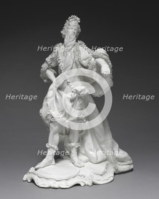 Oceanus, c. 1765. Creator: Frankenthal Porcelain Factory (German); Konrad Linck (German, 1732-1793).