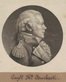 Henry Burbeck, 1806. Creator: Charles Balthazar Julien Févret de Saint-Mémin.
