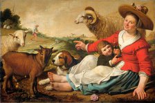 The Shepherdess, 1628. Creator: Jacob Gerritsz Cuyp.