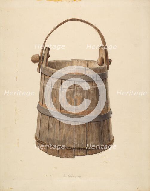 Milk Bucket, 1939. Creator: Jacob Gielens.