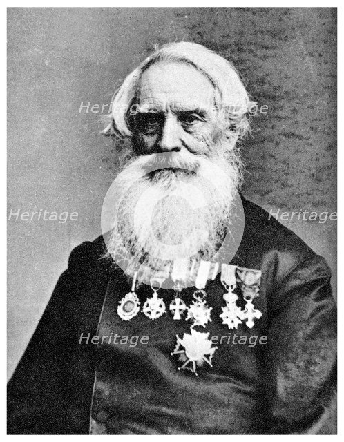 Samuel Finley Breese Morse, American inventor, 1866 (1955). Artist: Unknown