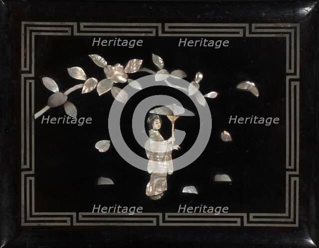 Photo album (empty), 1860-1900. Creator: Anon.