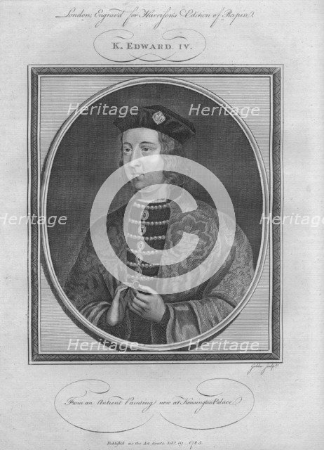 King Edward IV, 1785.  Artist: Anon.