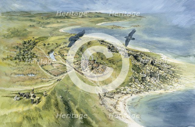 Nornour, Isle of Scilly, 500BC, (c1990-2010). Artist: Peter Dunn.