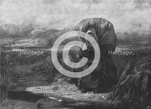 ''Pictures of the Year- VII, "And with the Burden of many years"', 1888. Creator: Thomas Faed.