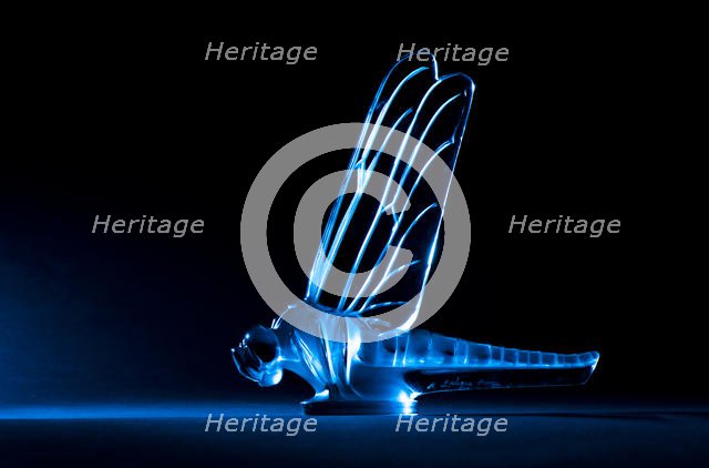 Libellule Lalique mascot, large. Creator: Unknown.