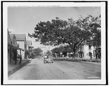 Bay St., Nassau, Bahama Islds., c1901. Creator: William H. Jackson.