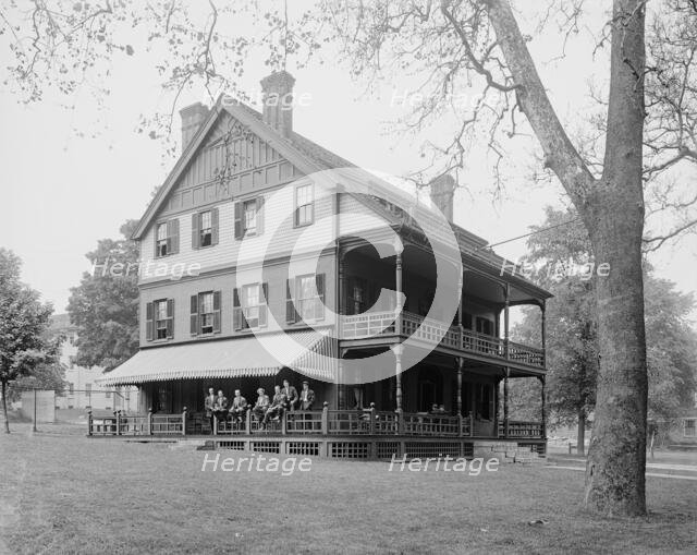 Psi Upsilon House, Amherst College, c1908. Creator: Unknown.