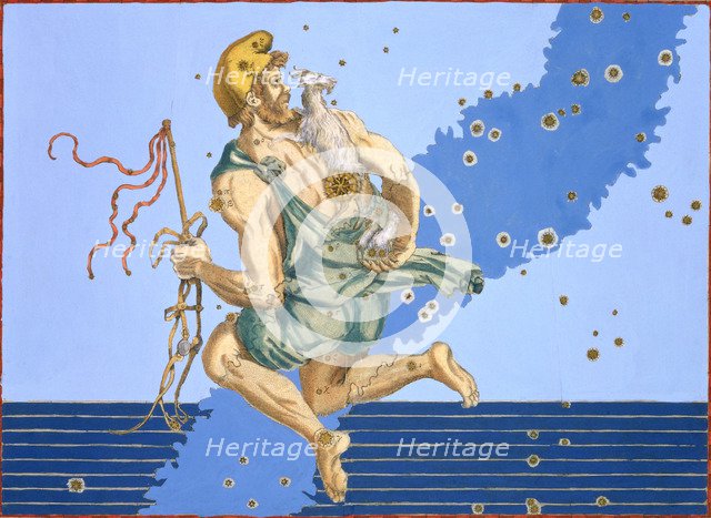 Constellation of Auriga, 1603. Artist: Alexander Mair