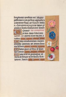 Hours of Queen Isabella the Catholic, Queen of Spain: Fol. 22r, c. 1500. Creator: Master of the First Prayerbook of Maximillian (Flemish, c. 1444-1519); Associates, and.