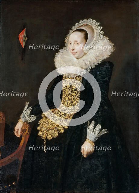 Portrait of Catharina Both van der Eem (1589-1666) , 1620. Creator: Hals, Frans, after  .