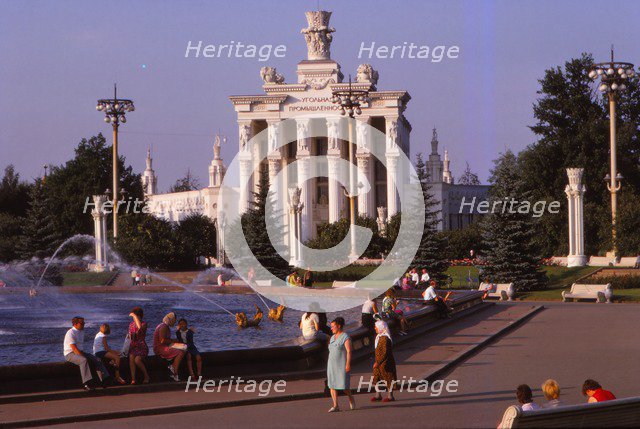 Economic Achievements Exhibition (Agriculture Pavilion), Moscow, c1960s. Artist: CM Dixon.