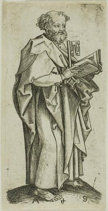 St. Peter, from Apostles, n.d. Creator: Martin Schongauer.