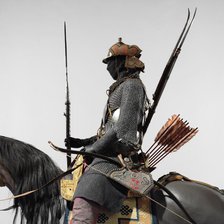 Armoured Cavalryman, Tibetan, and possibly Bhutanese and Nepalese, 18th-19th century. Creator: Unknown.